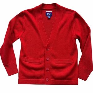 FRENCH TOAST Red Cardigan